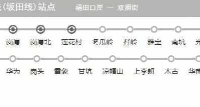 深圳地铁10号线站 深圳地铁10号线迎来全线封顶